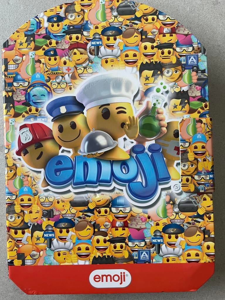 2024 Emoji Aldi vert clair Boîte complète de professions, Collections, Actions de supermarché, Aldi, Envoi