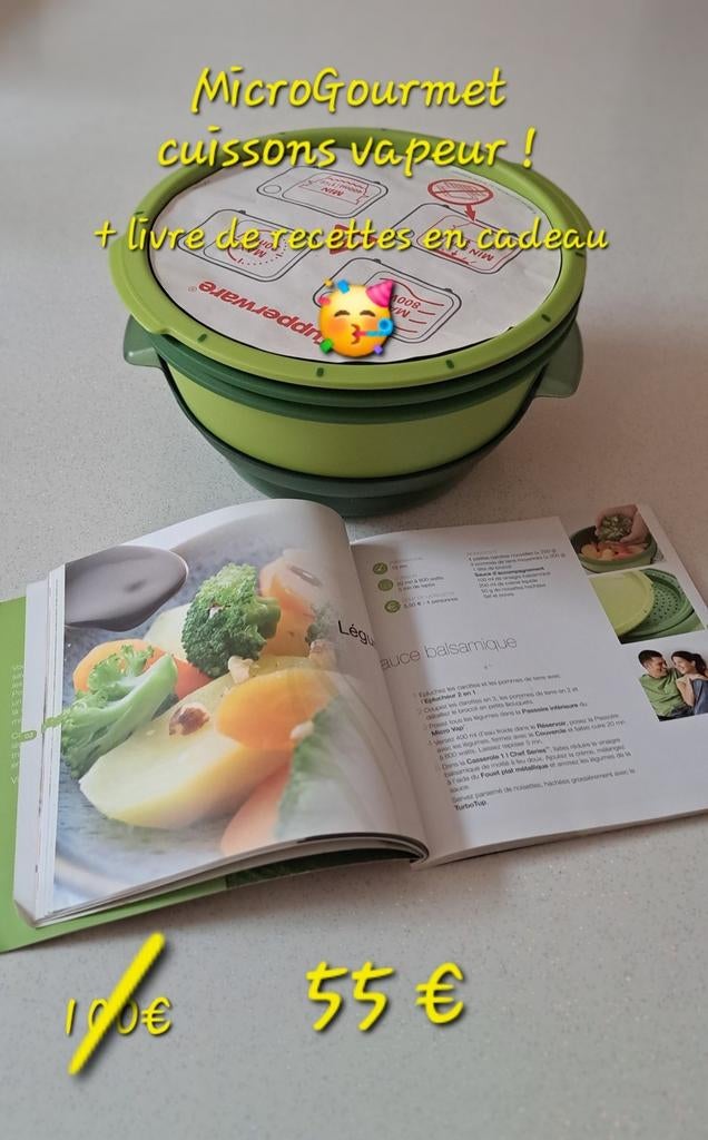 MicroGourmet tupperware, Maison & Meubles, Cuisine| Tupperware, Envoi, Neuf