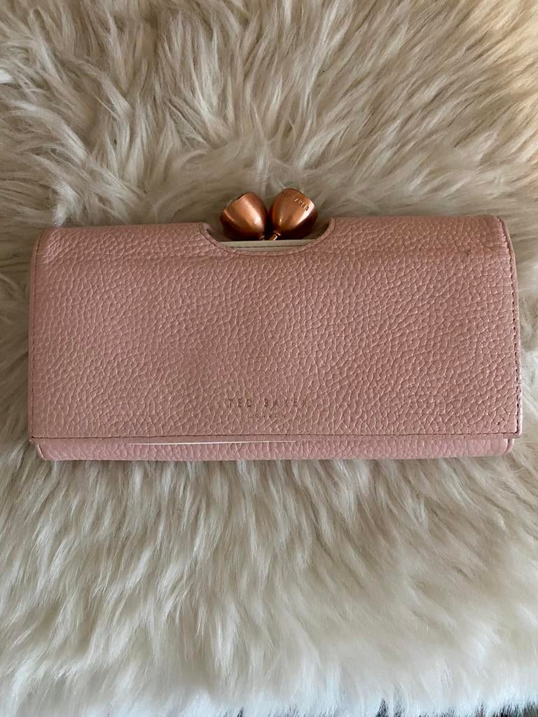 Roze Ted Baker portemonnee, Handtassen en Accessoires, Ophalen, Zo goed als nieuw, Roze