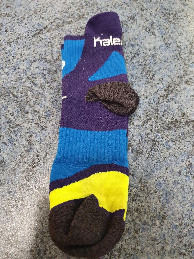 1 paar T 43-44 (L) trailsokken, Sport en Fitness, Loopsport en Atletiek, Zo goed als nieuw, Overige typen, Hardlopen, Ophalen of Verzenden