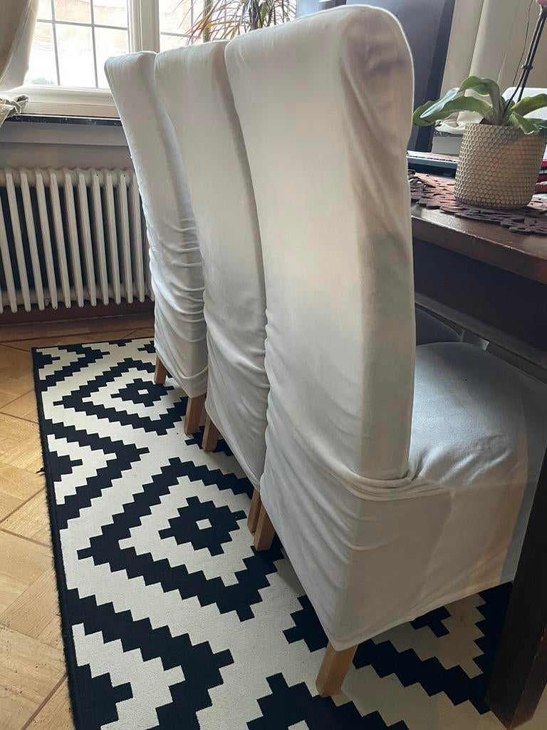 6 chaises, Maison & Meubles, Bois, Enlèvement, Blanc, Cinq, Six Chaises ou plus