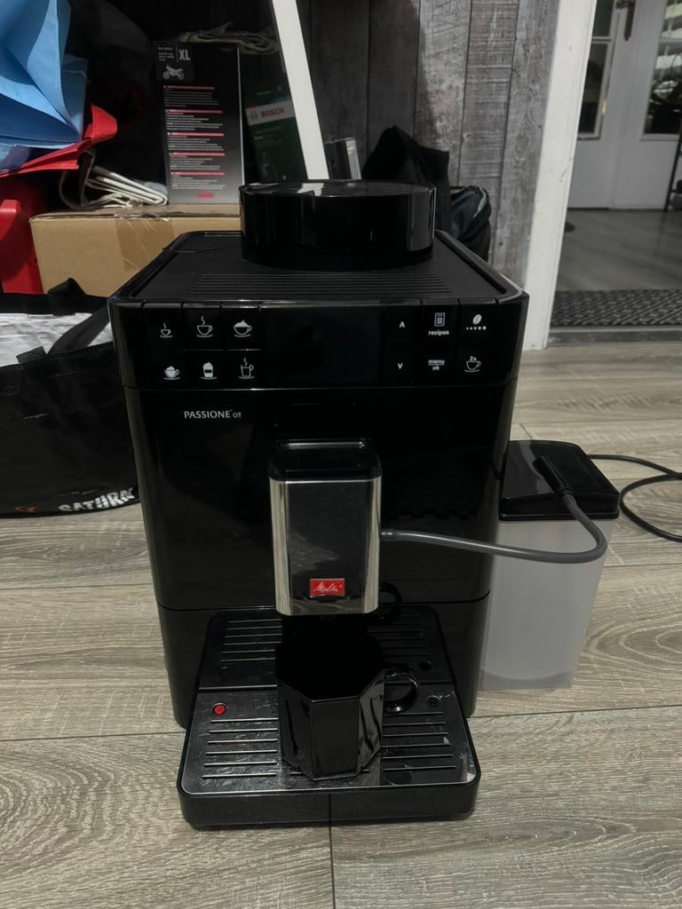 Melitta Passione OT, Afneembaar waterreservoir, Gebruikt, Koffiemachine, Koffiebonen