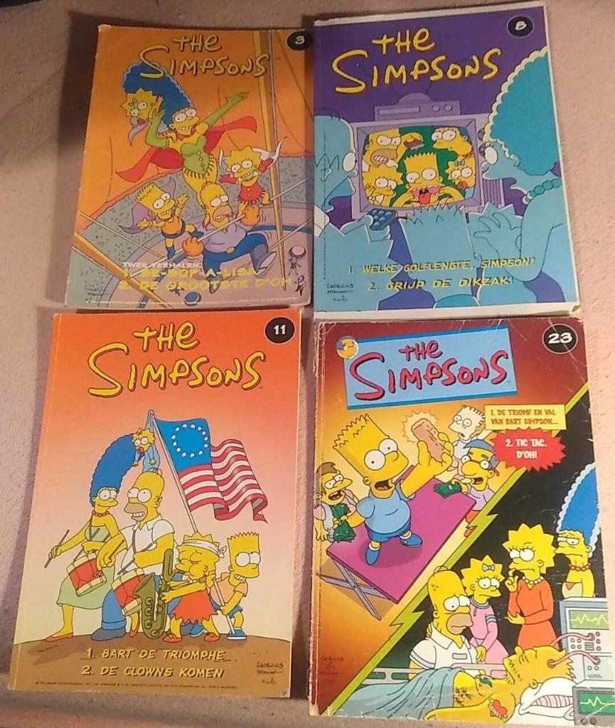strips The Simpsons, Boeken, Stripverhalen, Ophalen of Verzenden