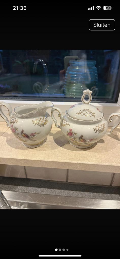 Pot à sucre et à lait, Antiquités & Art, Enlèvement