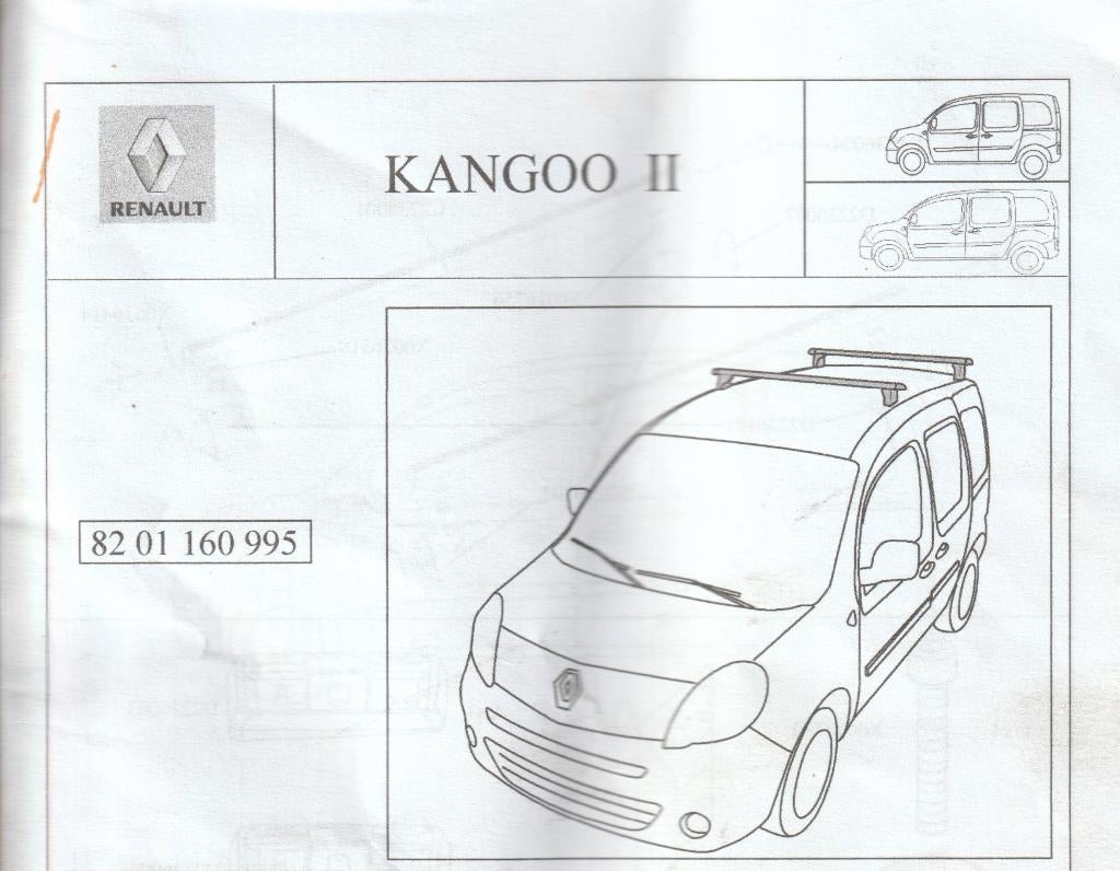 Barres de toit pour Kangoo II, Enlèvement, Neuf
