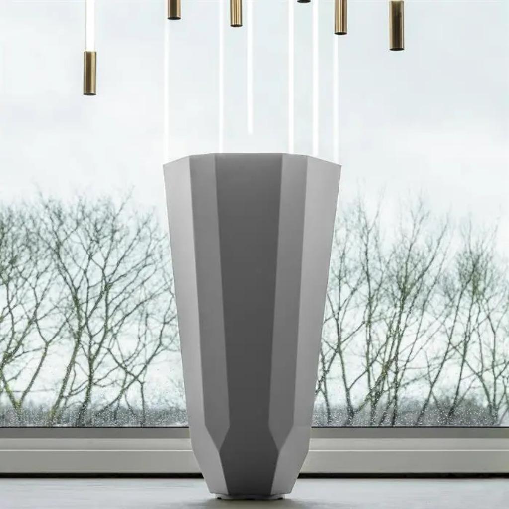 jardinière/boîte à arbre en aluminium en forme de diamant, Neuf, Intérieur, Autres matériaux, Autres formes