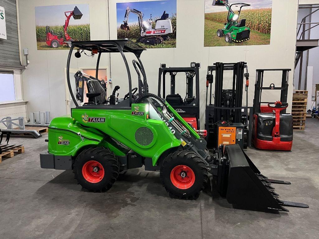 Nieuwe TAIAN DY840 kniklader met KUBOTA motor, Telescoopgiek, Ophalen, Wiellader of Shovel