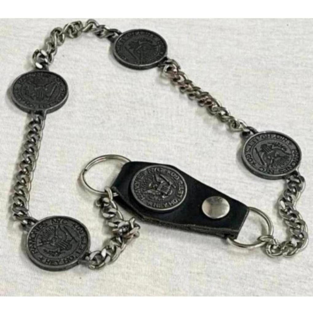 Speciale broek-ketting Band - Ramones hey ho let’s go chain, Ophalen of Verzenden, Zo goed als nieuw, Overige typen