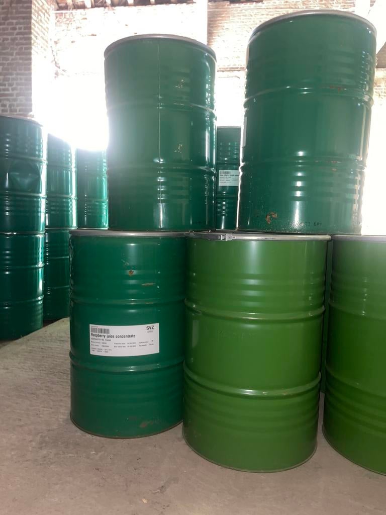 Metalen vat van 220 liter (deksel + omsnoering). 100% SCHOON, Tuin en Terras, Regentonnen, Hout, Met kraantje, Ophalen of Verzenden