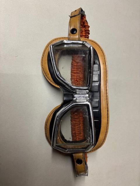 Lunettes de moto, Enlèvement, Utilisé, Beige, Lunettes