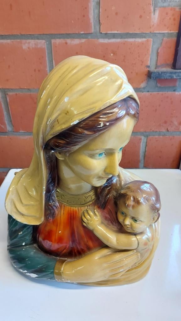 Oud maria beeld, Ophalen