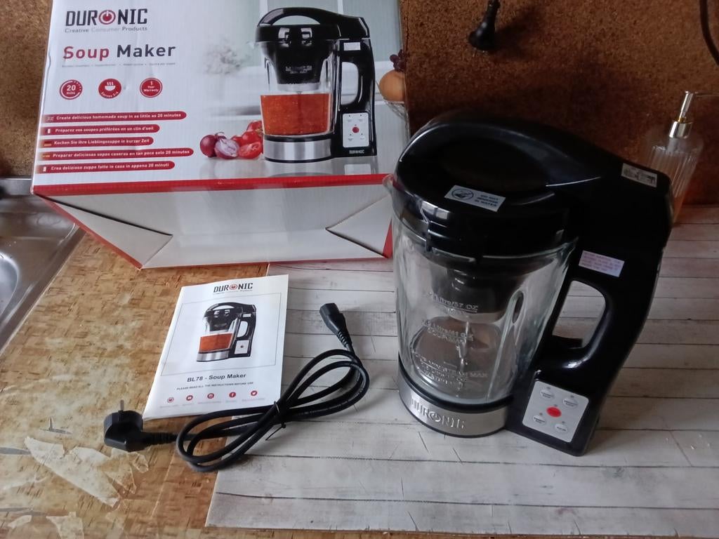 DURONIC SOEP. en SMOOTHIE Maker, Ophalen, Zo goed als nieuw