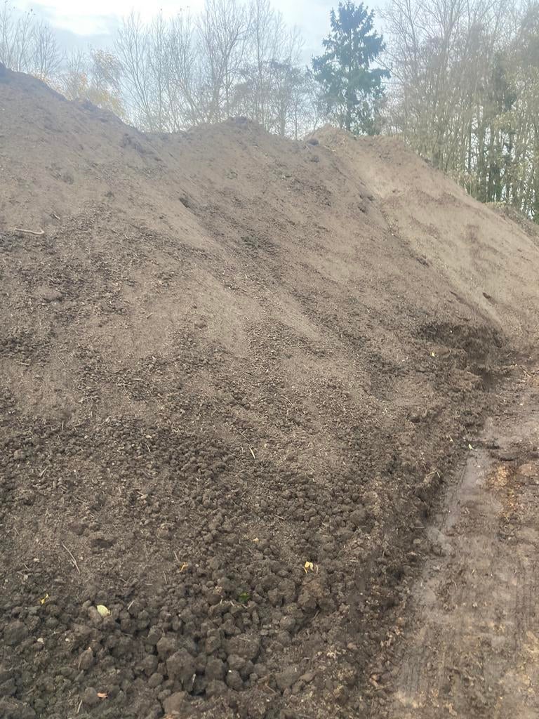 Teelaarde met of zonder compost beschikbaar, Ophalen, Compost