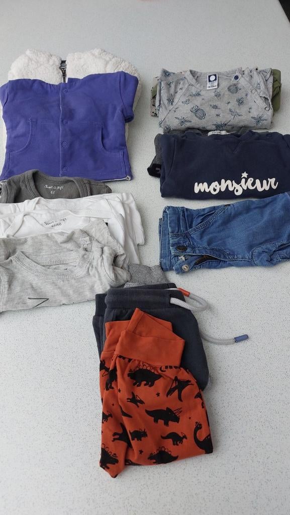 Paquet de vêtements pour garçons, 62, Enlèvement ou Envoi, Taille 50