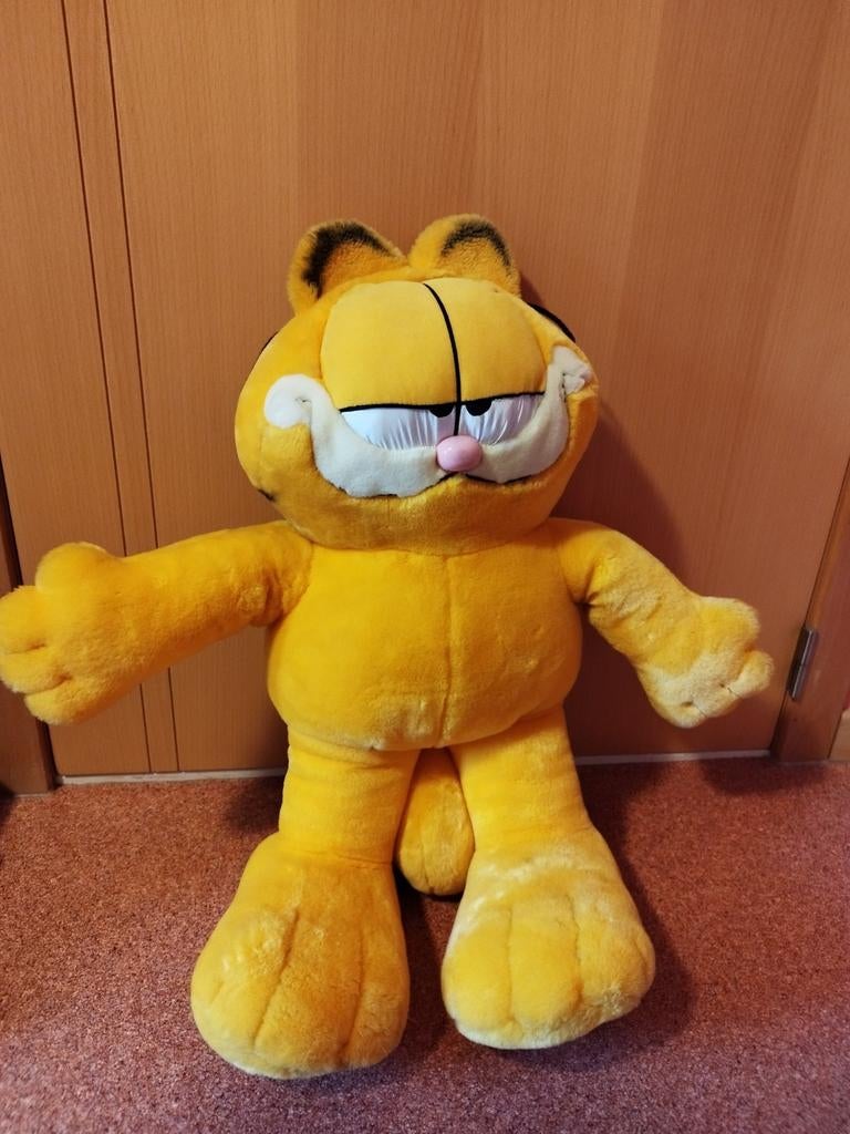 Garfield ongeveer 60cm hoog, Kinderen en Baby's, Speelgoed | Knuffels en Pluche, Ophalen of Verzenden, Zo goed als nieuw