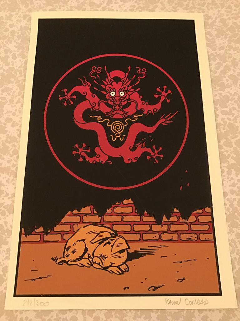 Sérigraphie Yann et Conrad, Comme neuf