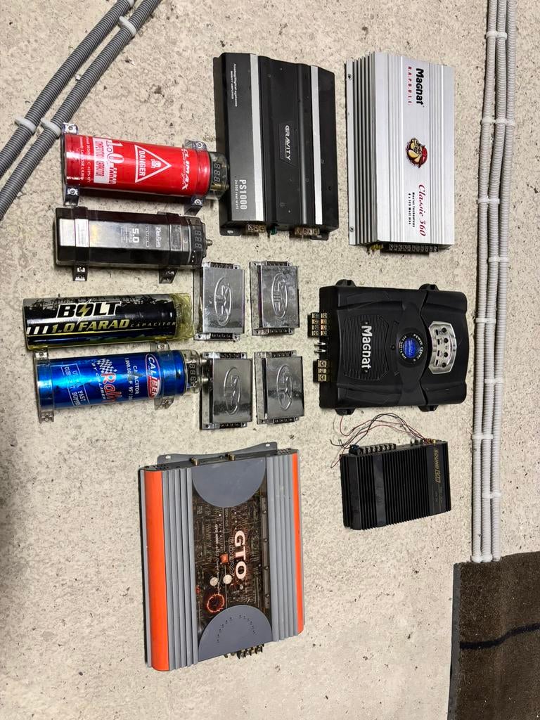Versterkers en condensators auto, Auto diversen, Autospeakers, Zo goed als nieuw, Ophalen