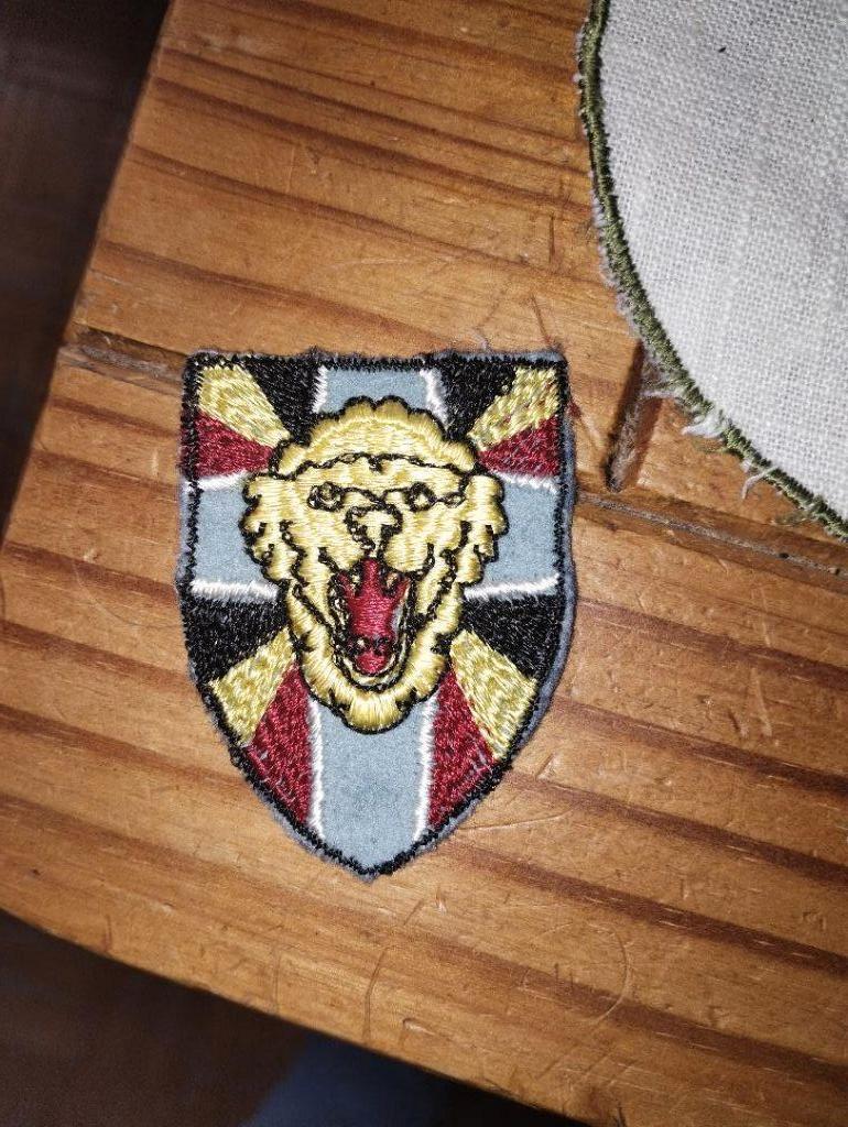 insigne belge coree, Enlèvement ou Envoi, Armée de terre, Emblème ou Badge