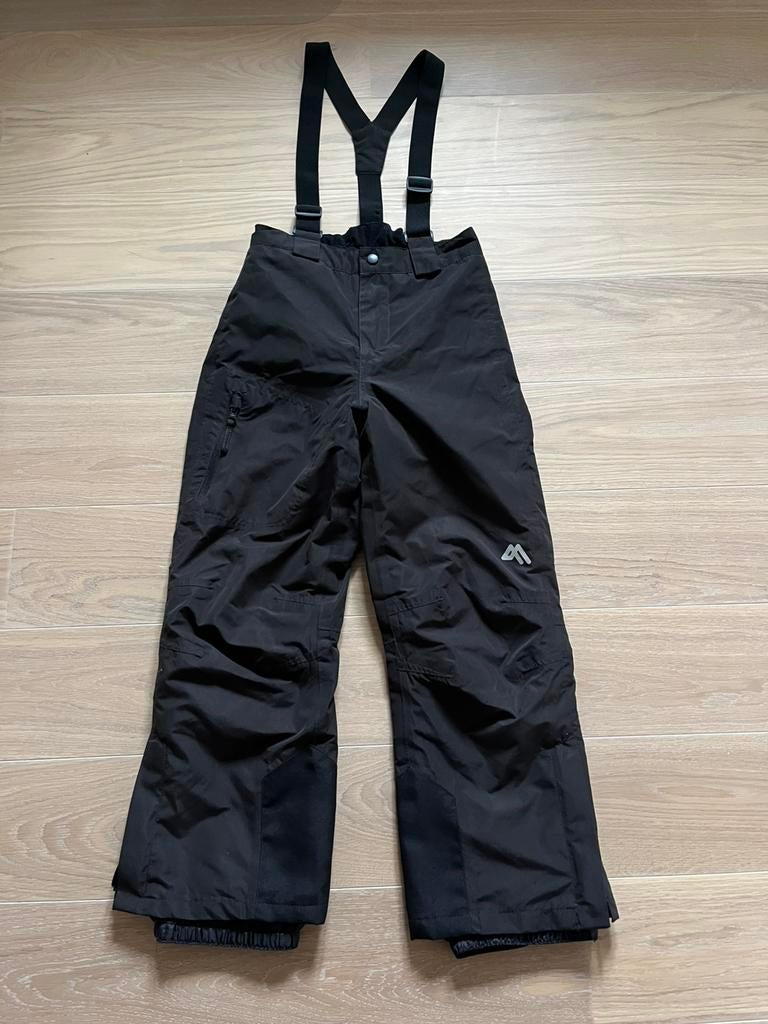 Skibroek zwart maat 134/140, Sport en Fitness, Skiën en Langlaufen, Ophalen of Verzenden, Zo goed als nieuw, Ski, Kleding