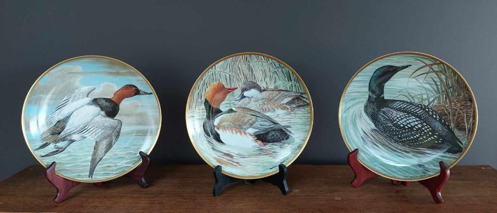 3 platen in beperkte oplage „Water Birds of the World”, Ophalen of Verzenden