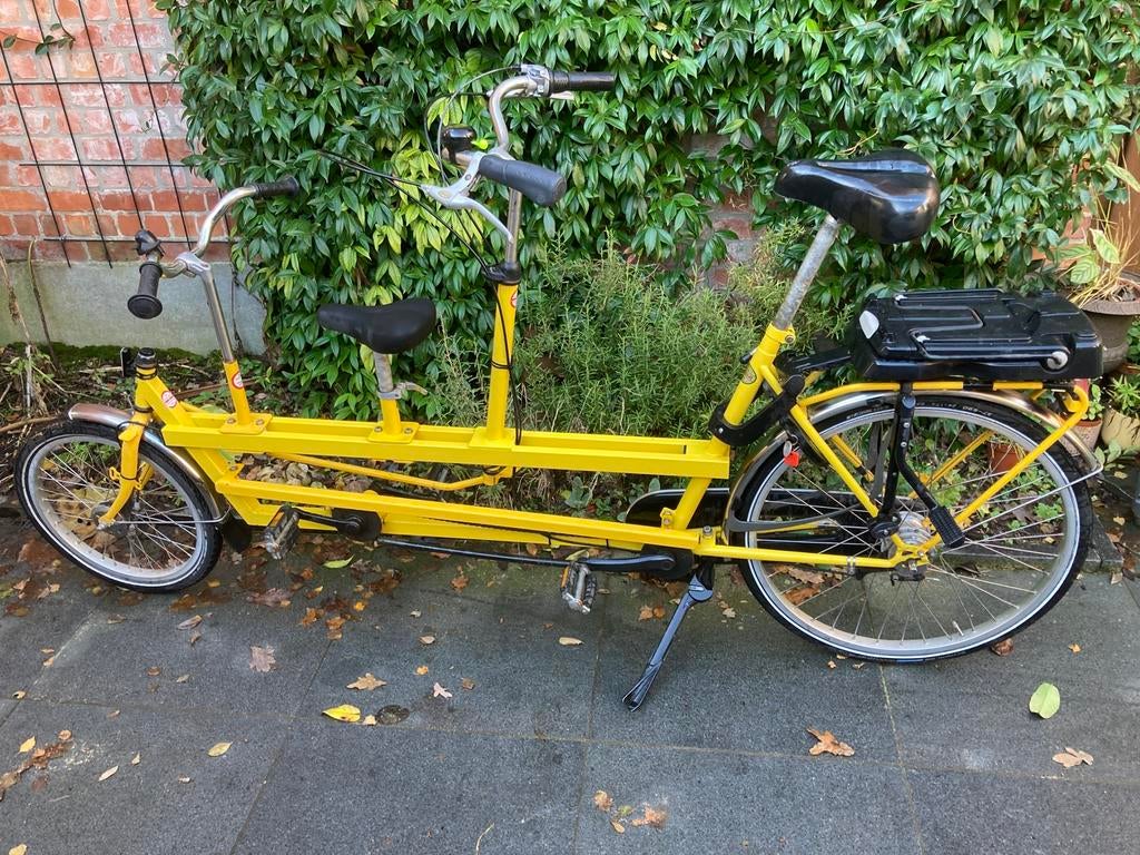 Onderwaterfiets ouderkindtandem, Fietsen en Brommers, Ophalen, Gebruikt, Minder dan 10 versnellingen