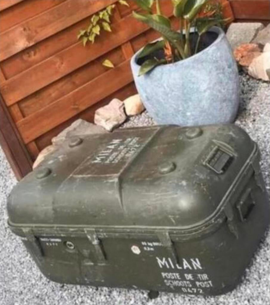 Waterdichte originele legerkist, Verzamelen, Militaria | Algemeen, Ophalen