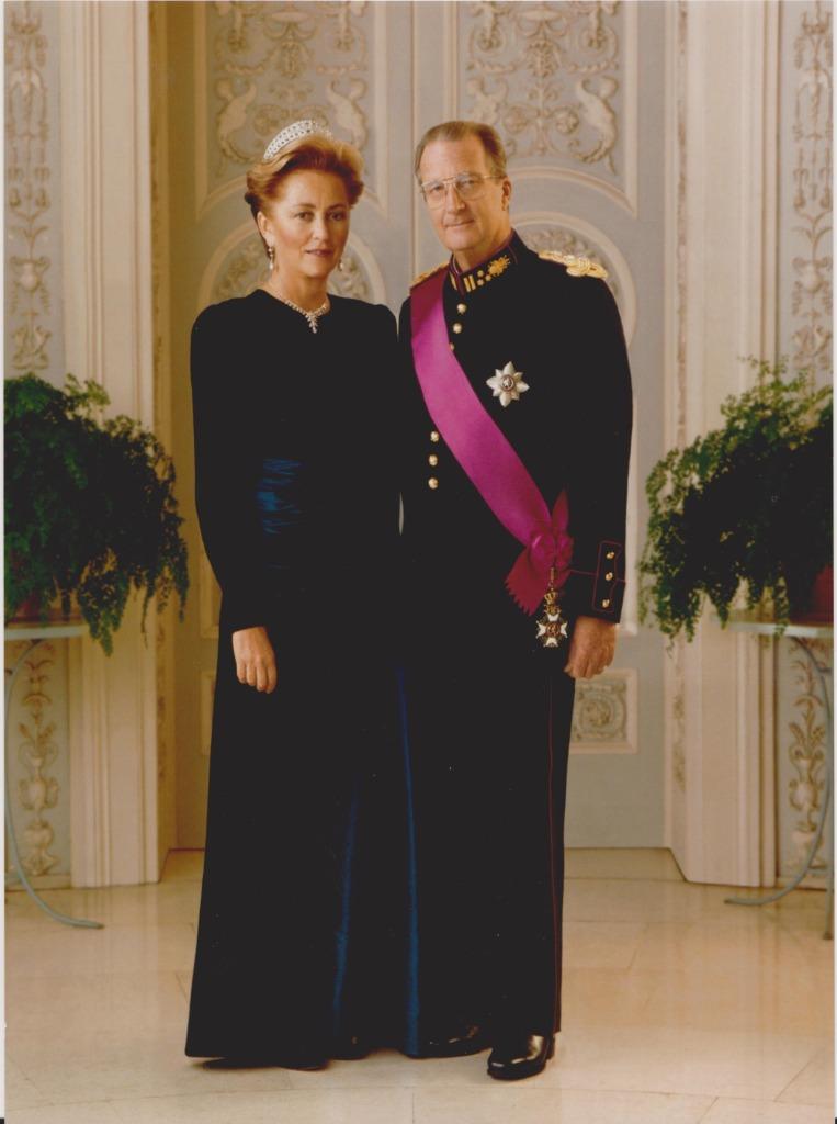 KONINKLIJK PALEIS BELGIE boekjes, folders en foto's, Verzamelen, Koningshuis en Royalty, Zo goed als nieuw, Kaart, Foto of Prent