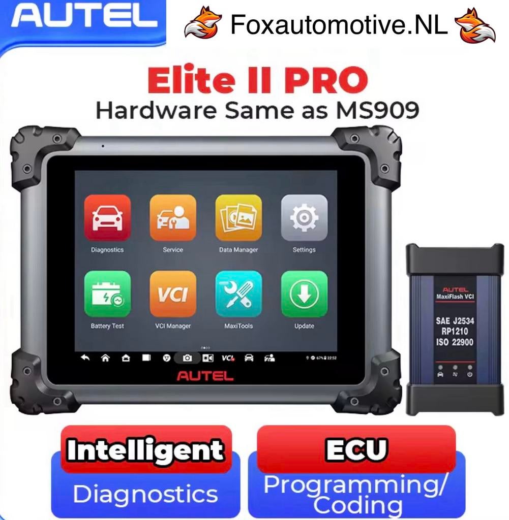 Autel MaxiSys Elite II Pro Diagnostic Tools J2534, Enlèvement ou Envoi