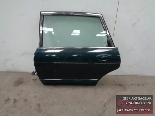Deur links achter Jaguar X300 groen, Arrière, Enlèvement ou Envoi, Utilisé, Jaguar