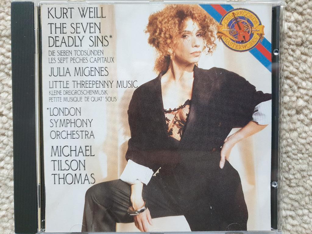 Kurt Weill: The seven deadly sins - cd, Ophalen of Verzenden, Zo goed als nieuw