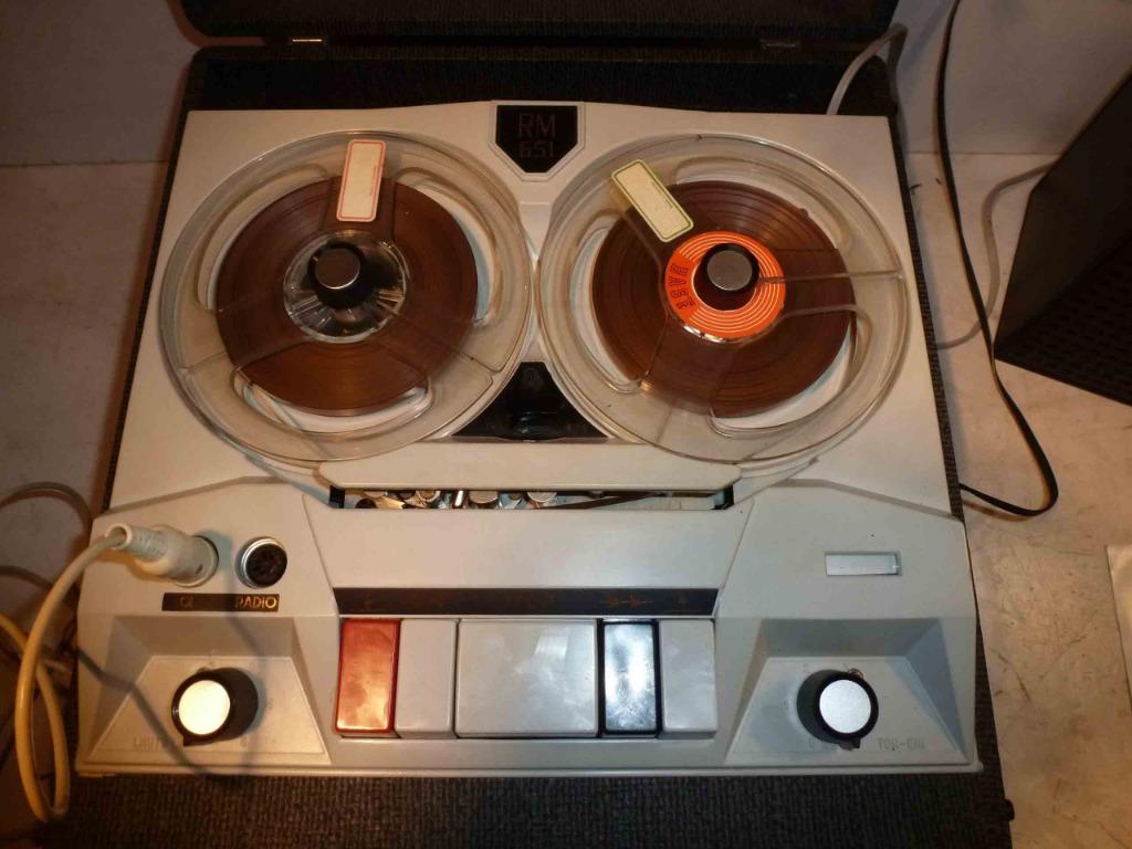 enregistreur à bande, QUELLE  Gmbh RM 651, Enlèvement ou Envoi, Magnétophone