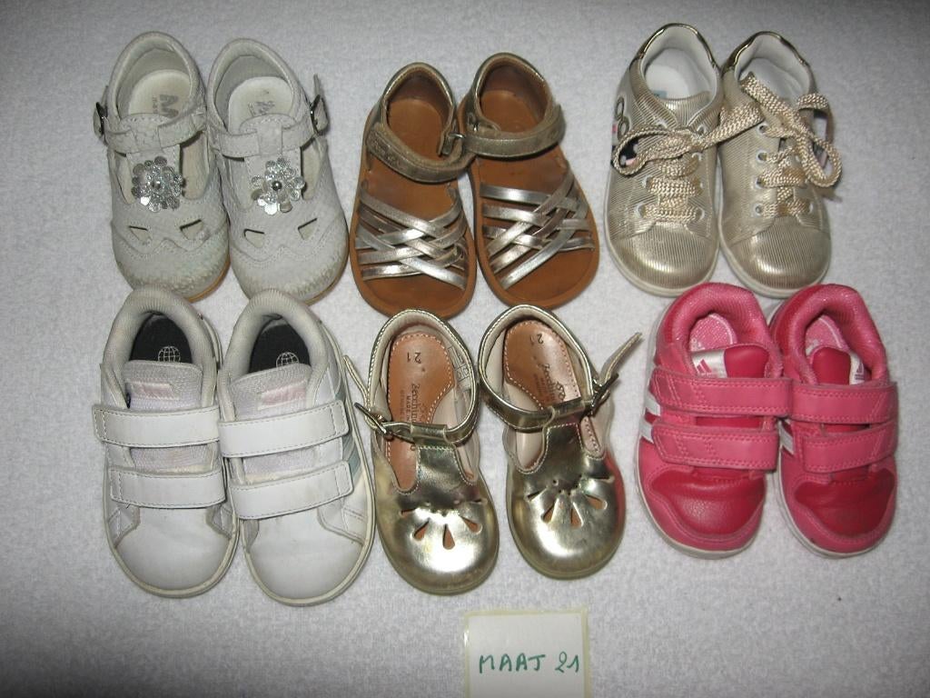 meisjesschoentjes maat 21, Ophalen, Gebruikt, Meisje, Schoenen