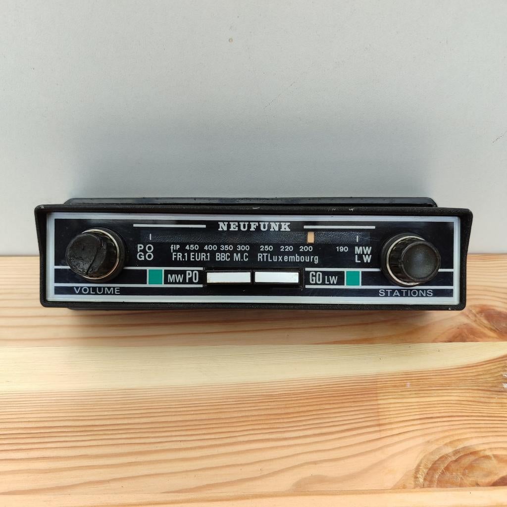 Autoradio "NEUFUNK", Ophalen of Verzenden, Gebruikt