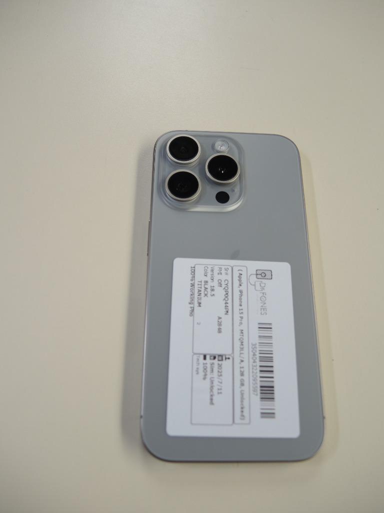 iPhone 15 pro 128 gb, Telecommunicatie, Mobiele telefoons | Apple iPhone, 128 GB, Qw, Ophalen of Verzenden, Zo goed als nieuw