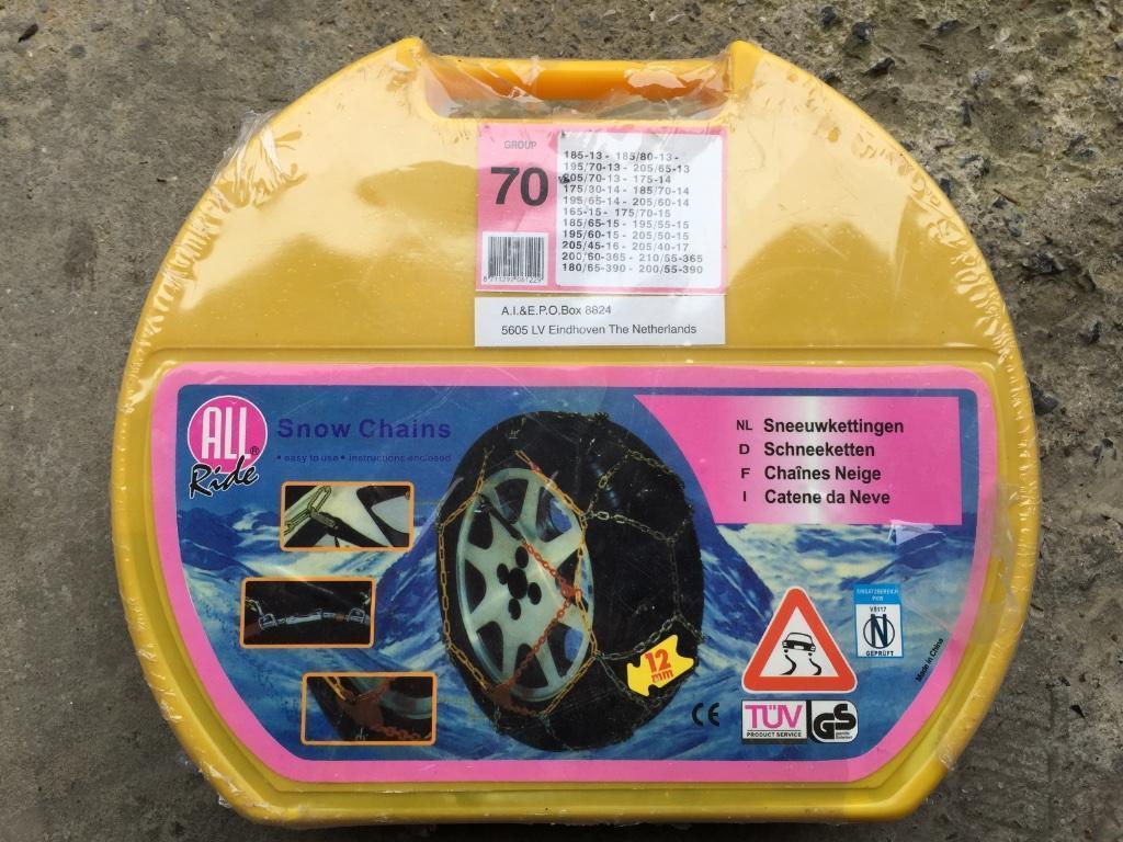 Chaînes neuves pour pneus, Enlèvement, Neuf