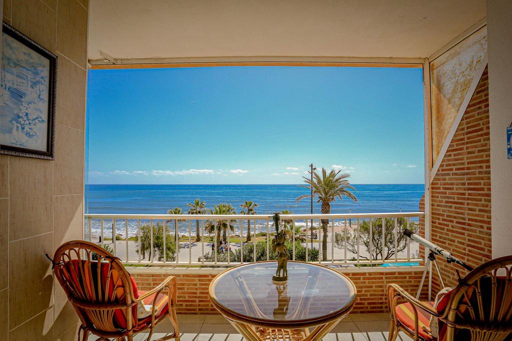 Appartement 3ch vue mer à louer torrevieja, Wasmachine, Costa Blanca, Appartement, Stad