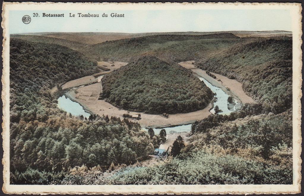 BELGIQUE - Botassart : Le Tombeau du Géant, Collections, Envoi, Non affranchie, Luxembourg