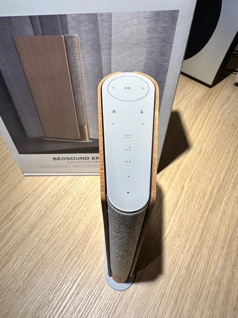 Bang & Olufsen Beosound Emerge Gold Tone EX DEMO - B&O, Overige merken, Info@bang-olufsen.dk, Ophalen of Verzenden, Zo goed als nieuw
