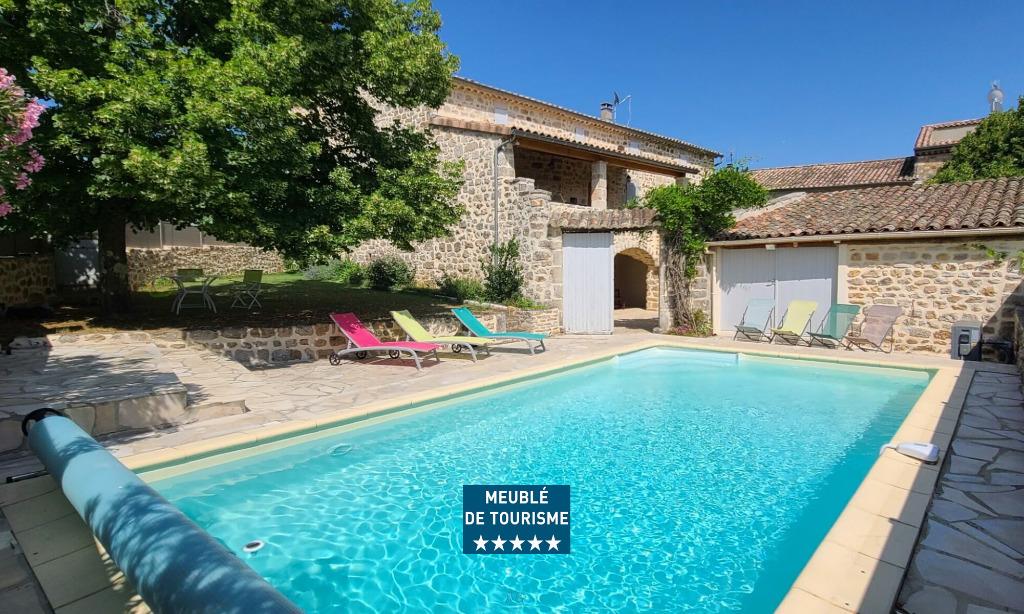 MAGNANERIE DE MONTREAL (Ardèche) - 7 chambres - 14 pers. max, Vacances, Propriétaire, Ardèche ou Auvergne, 4 chambres ou plus