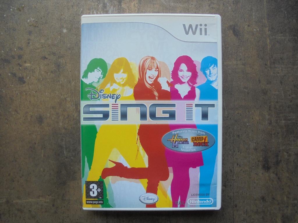 Disney Sing It Hannah Montana voor Wii (zie foto's), Games en Spelcomputers, Games | Nintendo Wii, Muziek, Gebruikt, Ophalen of Verzenden