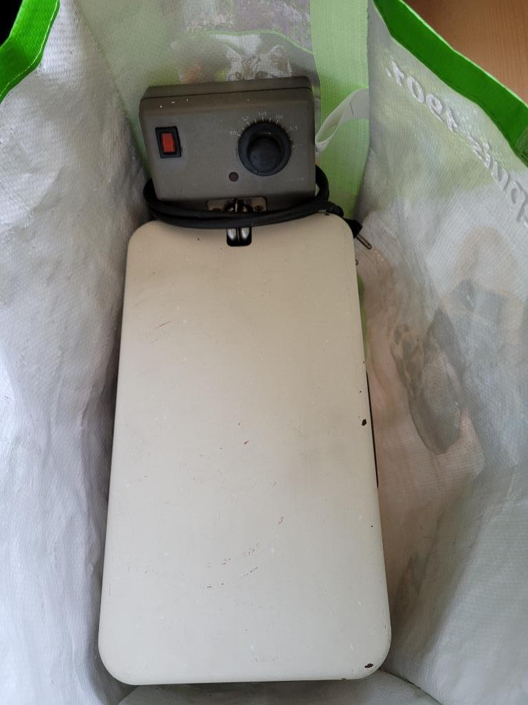 Friteuse met mandje 3L, Ophalen of Verzenden, Gebruikt, Uitneembare binnenpan