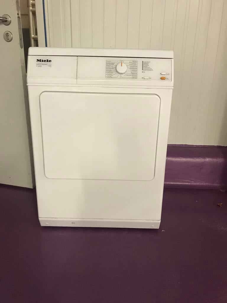 Droogkast Miele T4163, Ophalen, 6 tot 8 kg, Gebruikt, Luchtafvoer