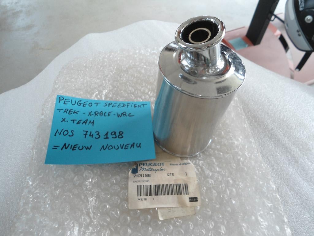 Peugeot Speedfight Trek - X-Team, X-Race, WRC : silencieux, Enlèvement, Neuf, Pot d'échappement, Peugeot