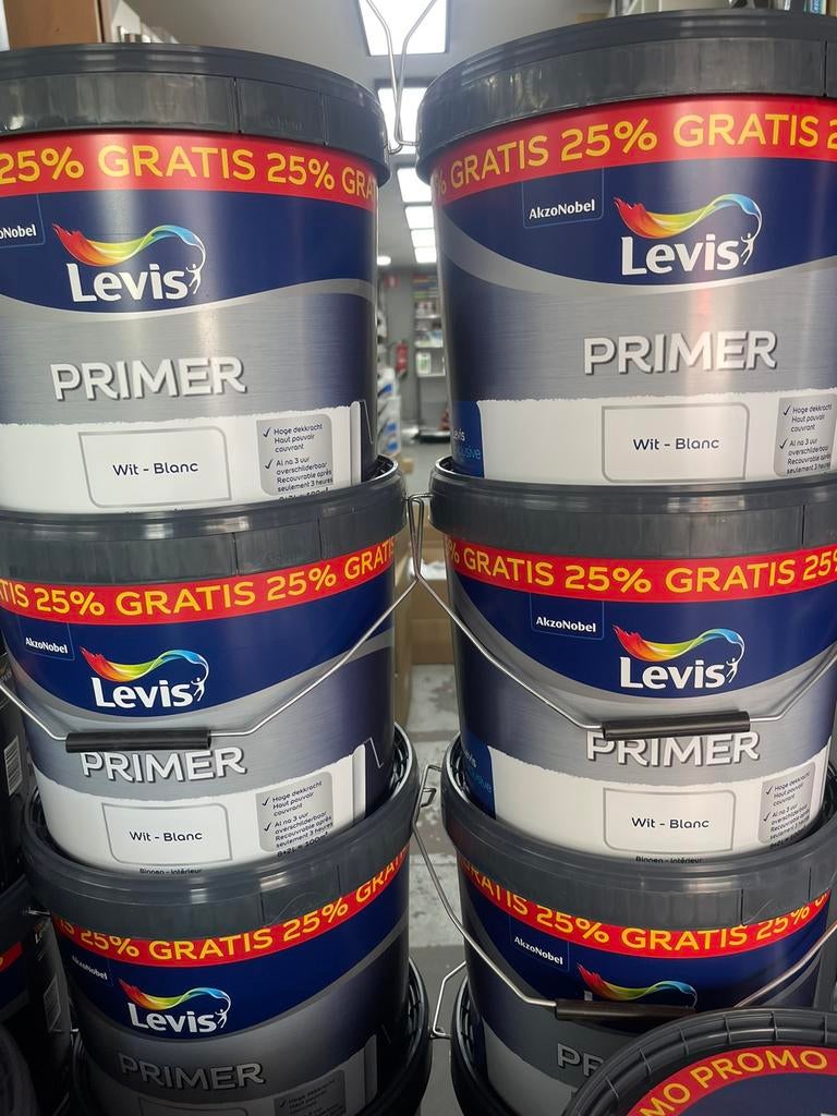 ‼️ Peinture Levis Velours 10L & Primer Levis 10L super PROMO