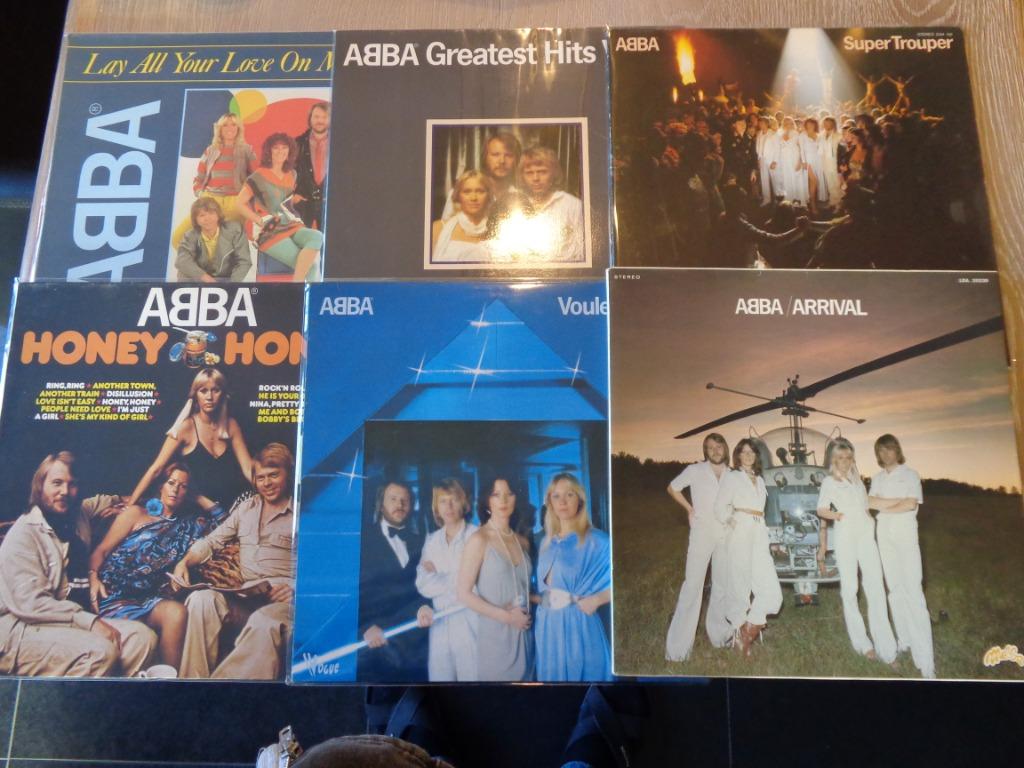 Abba 10-tal verschillende Albums, Ophalen of Verzenden, 1960 tot 1980, Zo goed als nieuw, 12 inch