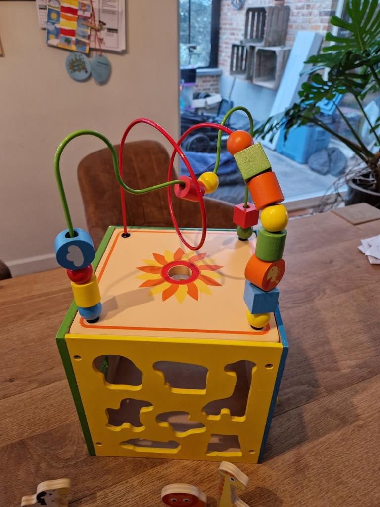 Houten speelgoed kubus, Ophalen, Gebruikt, Overige typen