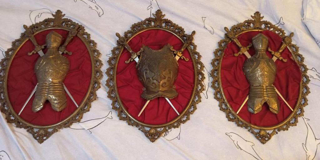 3 oude louis xv ridderpantser, Antiek en Kunst, Curiosa en Brocante, Verzenden