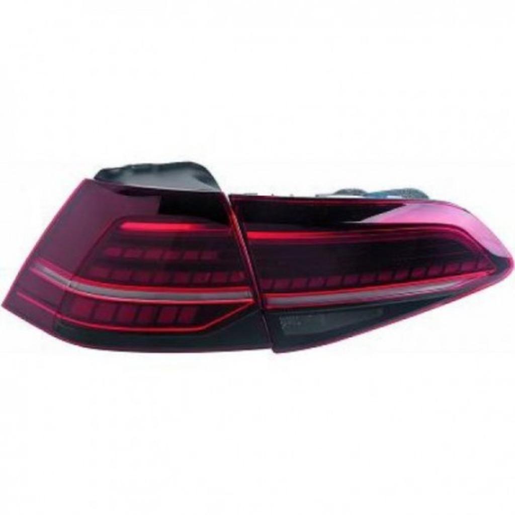 FEUX ARRIERES LOOK FACELIFT DYNAMIQUE - ROUGE FONCE GOLF 7, Enlèvement ou Envoi