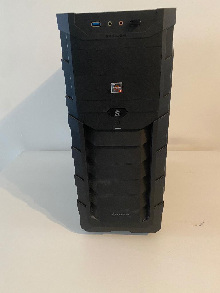 Krachtige Hexa-Core Gaming PC | Ryzen 5 | Radeon 8GB Edition, Met monitor, Custom Build, Zo goed als nieuw, Gaming