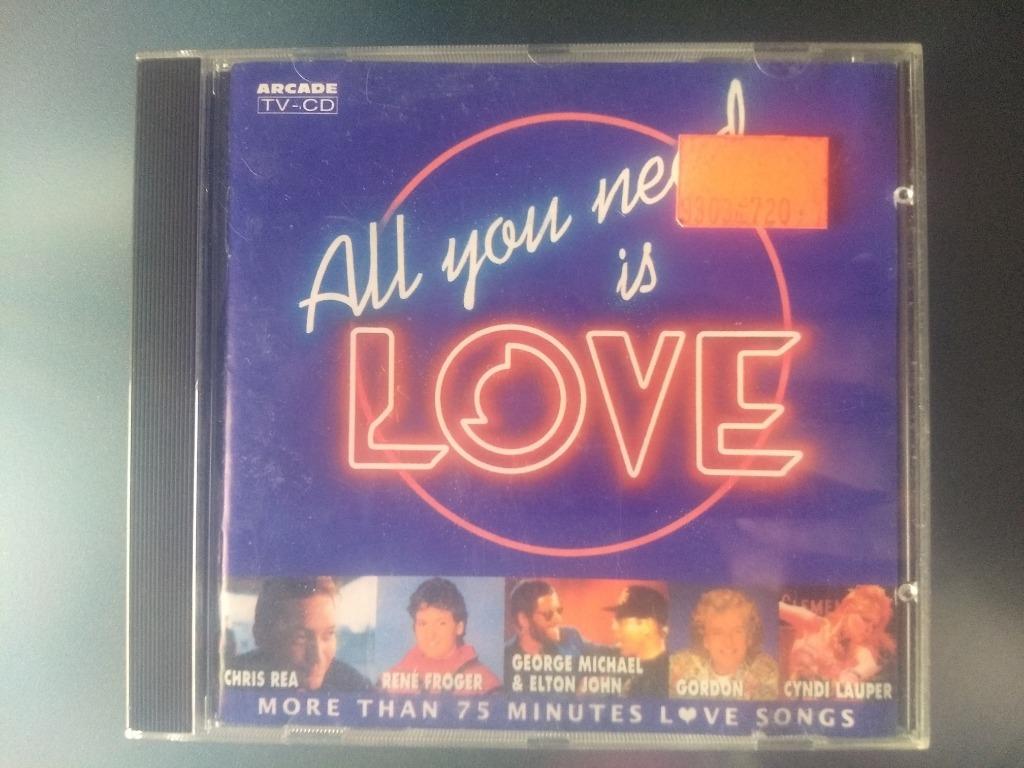 All you need is love (CD Various Artists), Ophalen of Verzenden, Gebruikt, Pop
